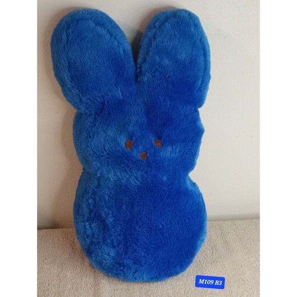 Other - Peeps Blue Bunny Plush Bunny Rabbit Large 17” Stuffed Animal Easter